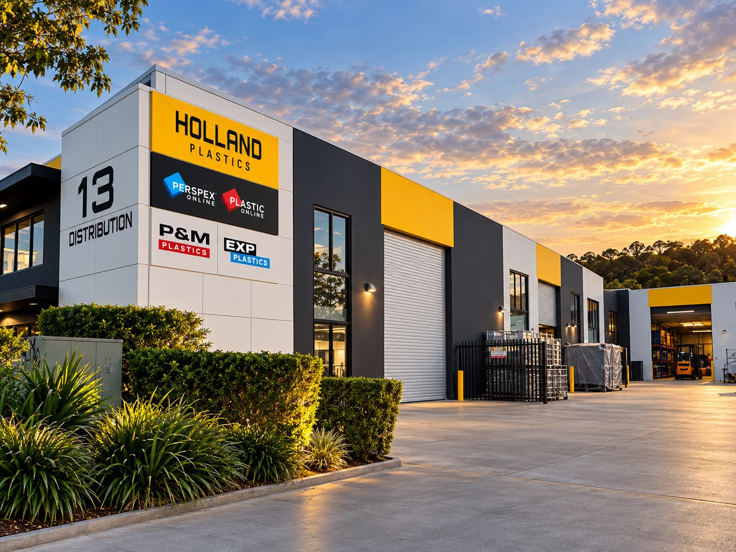 Holland Plastics Gold Coast plastic fabrication warehouse
