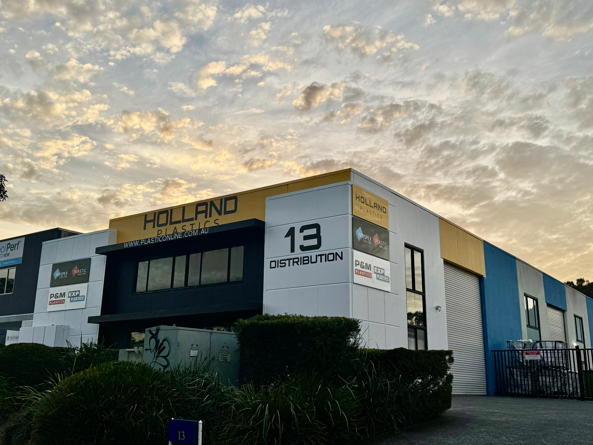 Holland Plastics Gold Coast plastic fabrication warehouse
